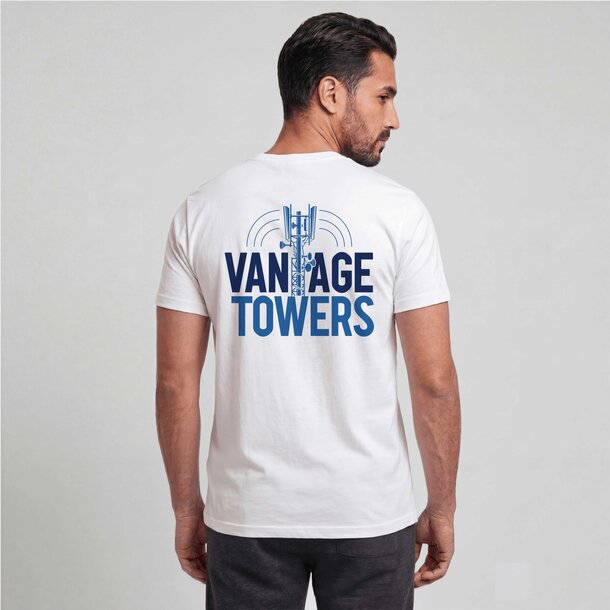 Tshirt Antenna Array White / Blue