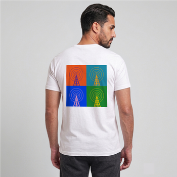 Tshirt Radio Sites White