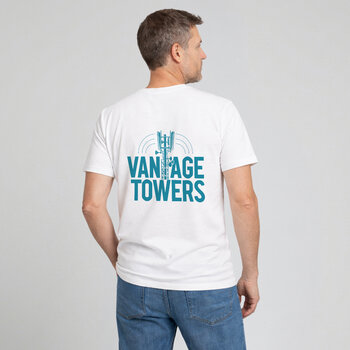 Tshirt Antenna Array White / Teal