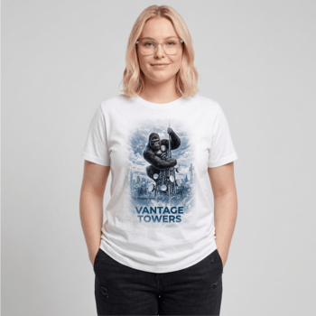 Tshirt Urban Gorilla White