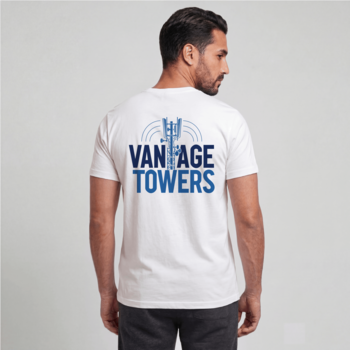 Tshirt Antenna Array White / Blue